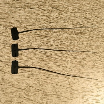 Snorharen 7cm zwart 1